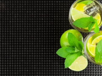 Green face mask