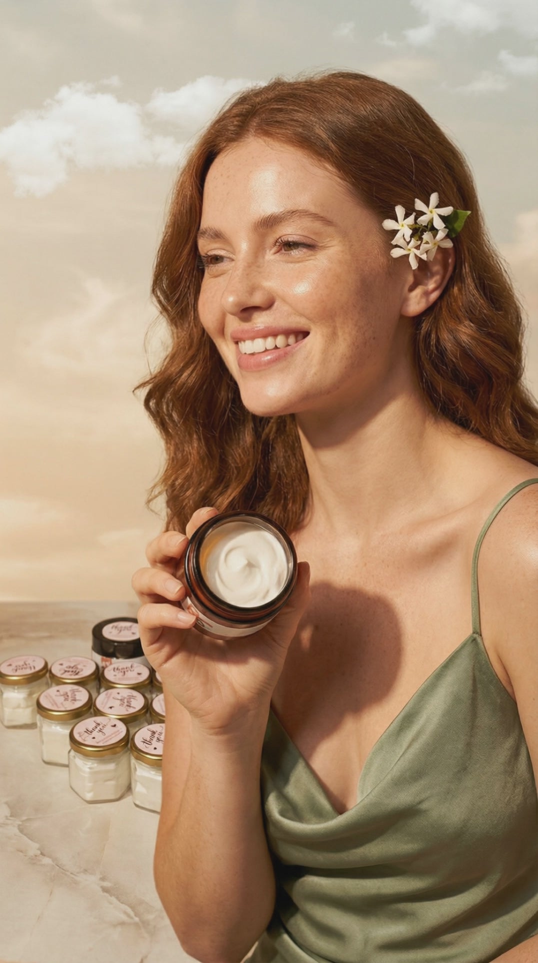 Beef Tallow Face Cream Large bottle 4oz